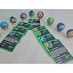 Dagedar Supercharged Ball Bearings Lot (9 Balls, 9 Cards, 8 Stands) 2011 Cepia